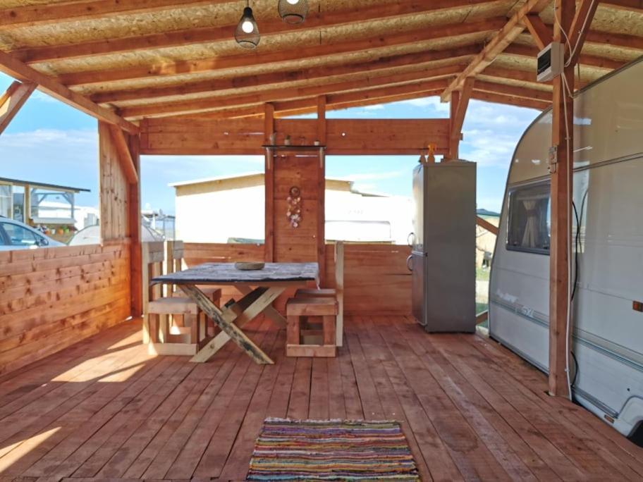 Sea Caravan On The Beach Kiten  Εξωτερικό φωτογραφία