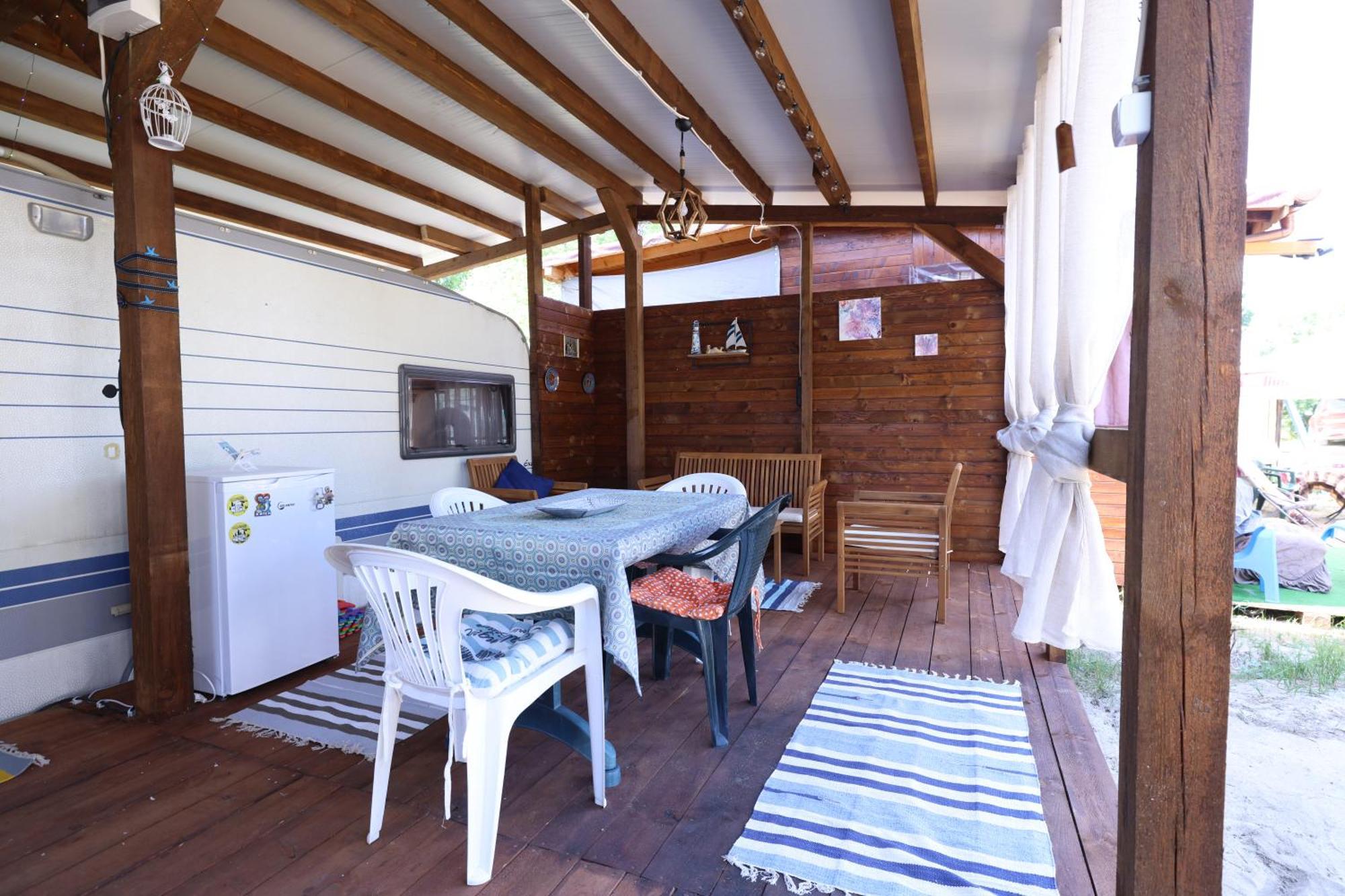 Sea Caravan On The Beach Kiten  Εξωτερικό φωτογραφία