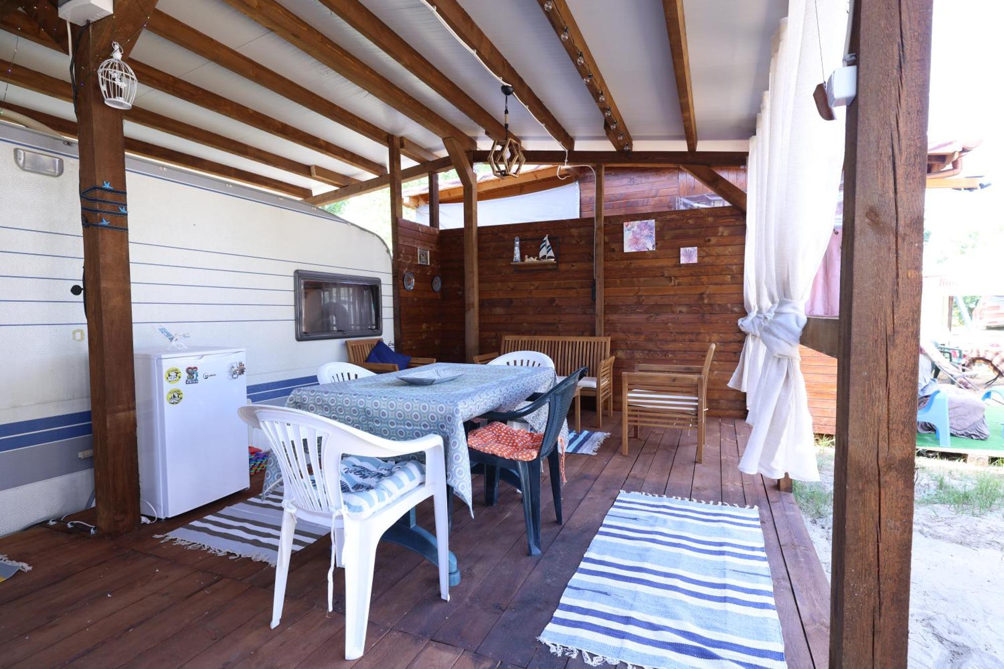 Sea Caravan On The Beach Kiten  Εξωτερικό φωτογραφία
