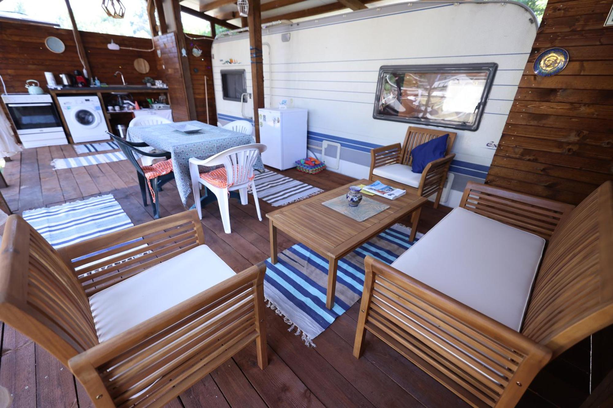 Sea Caravan On The Beach Kiten  Εξωτερικό φωτογραφία